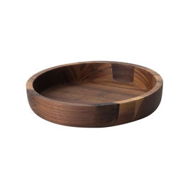 Continenta Plato - Bol diámetro 20 cm altura 4,3 cm madera de nogal aceitado